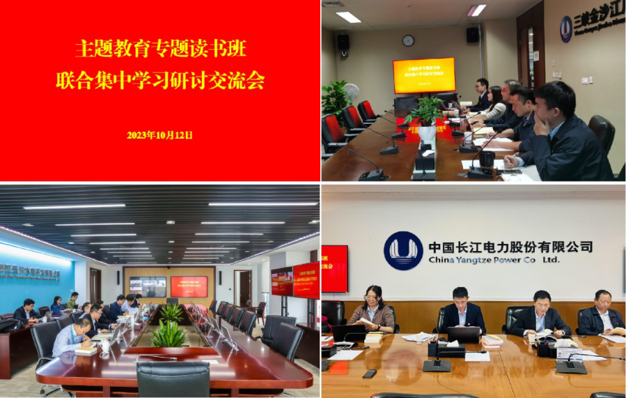 川云公司、云川公司、宜昌分公司联合开展主题教育专题读书班