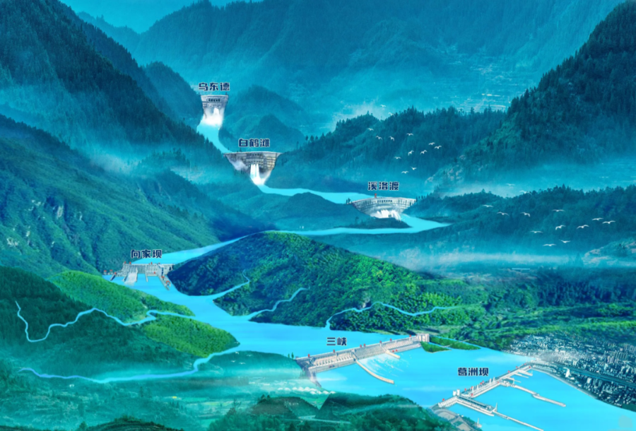 世界最大清洁能源走廊示意图